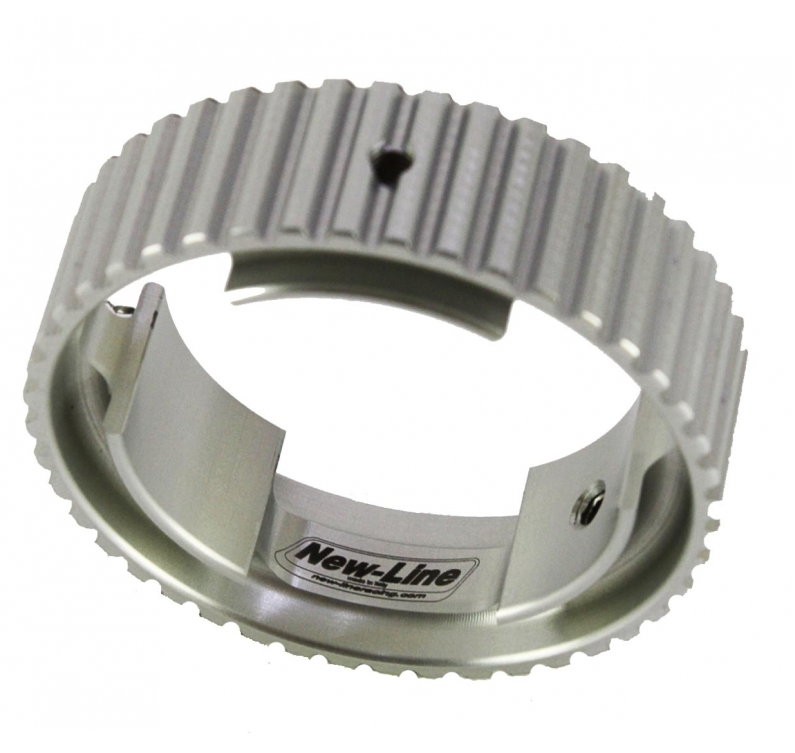 Polea de aluminio dentada NEW-LINE