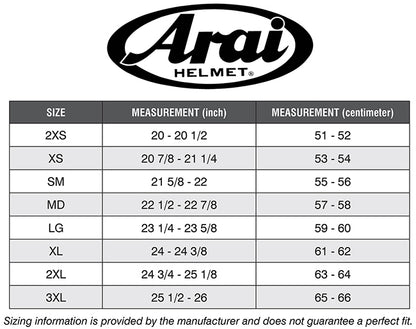 Arai SK6 PED